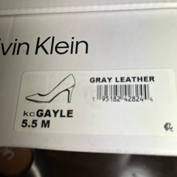 CK PUMPS GRAY 5.5 - Picture 8 of 8